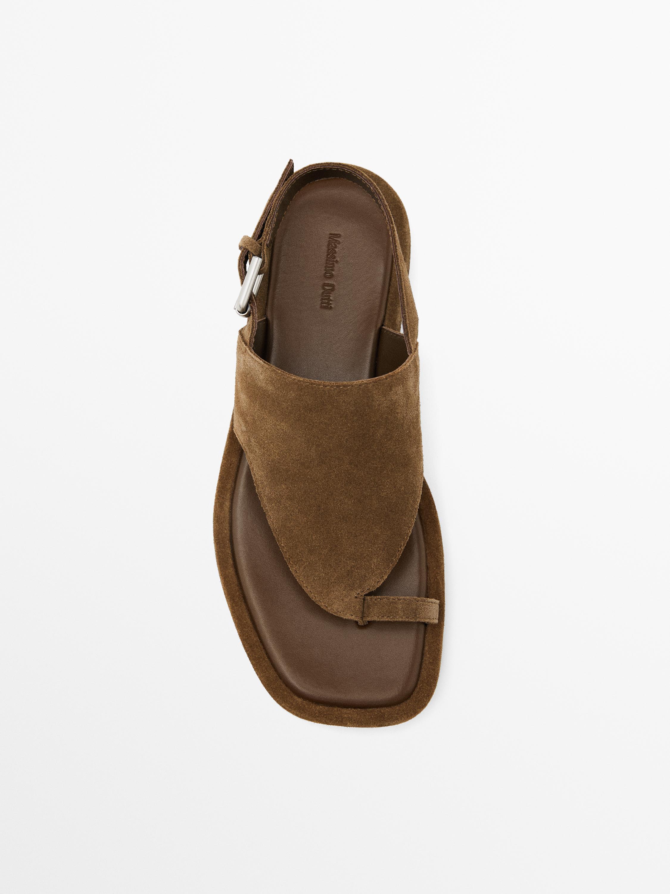 Sandales semelle intérieure matelassée